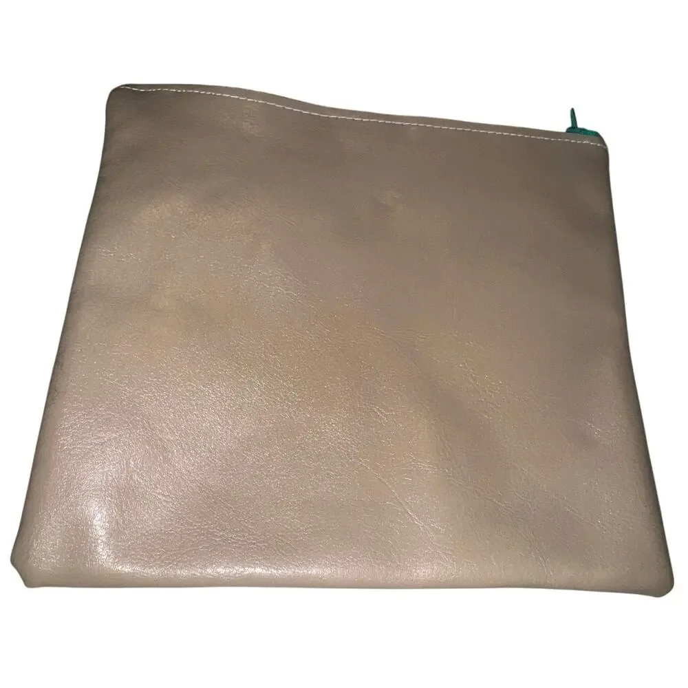 GOLDEN GIRLS Faux Leather Zip Pouch